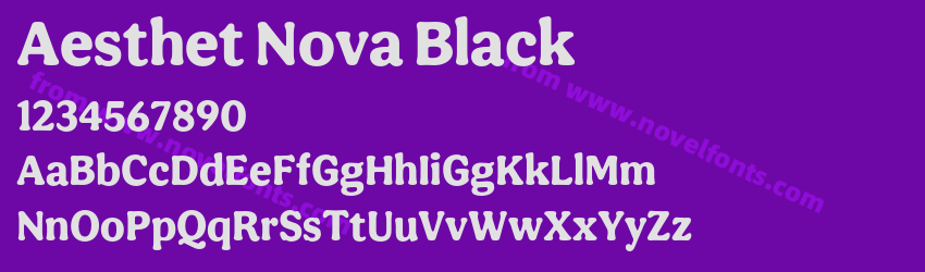 Aesthet Nova BlackPreview