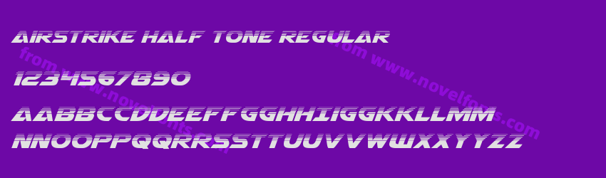 Airstrike Half-Tone RegularPreview