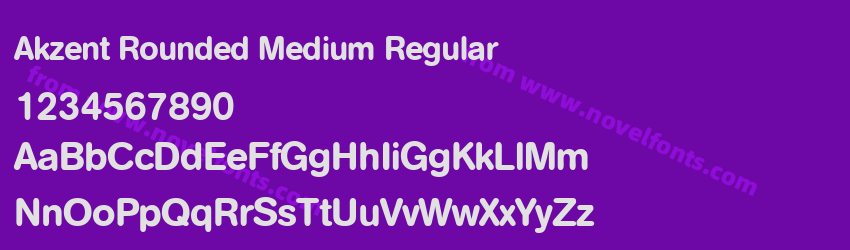 Akzent Rounded Medium RegularPreview