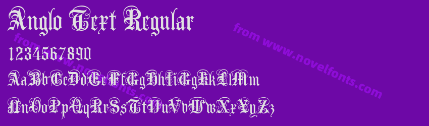 Anglo Text RegularPreview