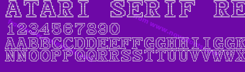 Atari Serif RegularPreview