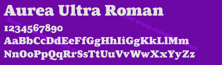 Aurea Ultra RomanPreview