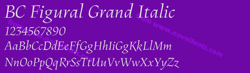 BC Figural Grand ItalicPreview