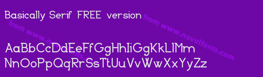 Basically Serif_FREE-versionPreview