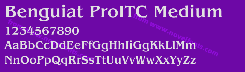 Benguiat ProITC MediumPreview