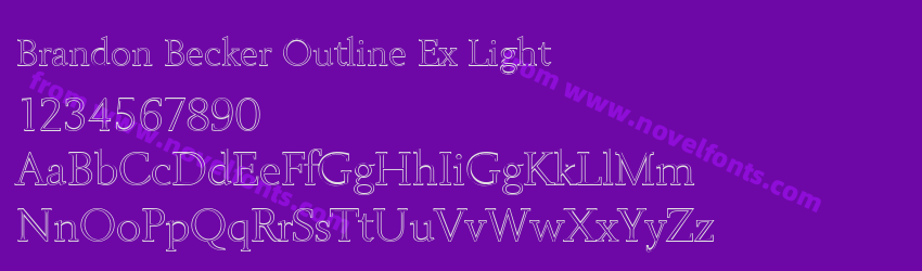 Brandon Becker Outline Ex LightPreview