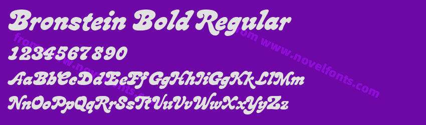 Bronstein Bold RegularPreview