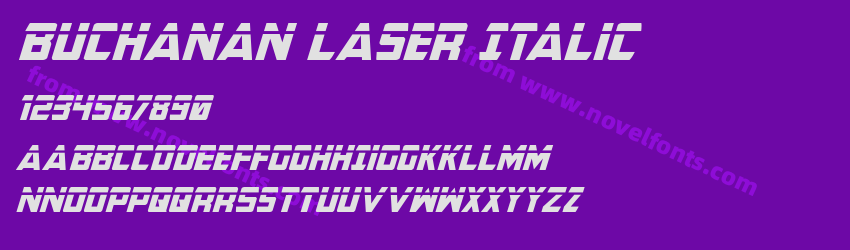 Buchanan Laser ItalicPreview