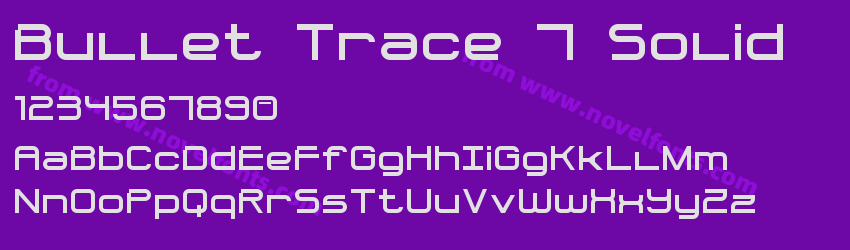 Bullet Trace 7 SolidPreview