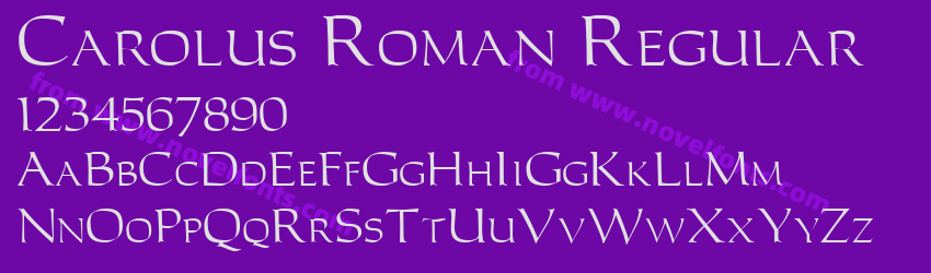 Carolus Roman RegularPreview