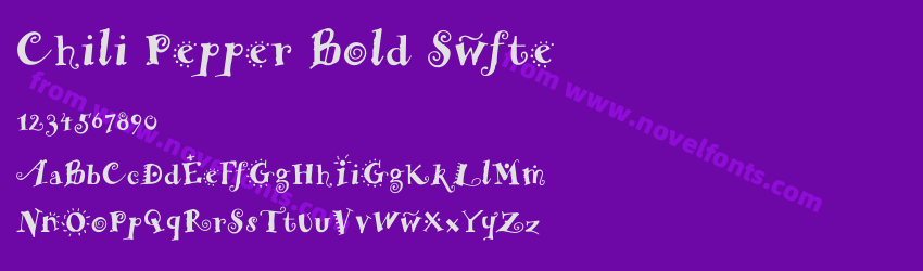 Chili Pepper Bold SwftePreview