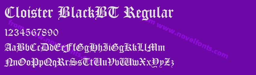 Cloister BlackBT RegularPreview