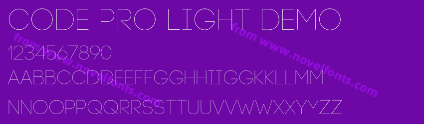 Code Pro Light DemoPreview