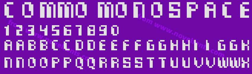 Commo MonospacedPreview