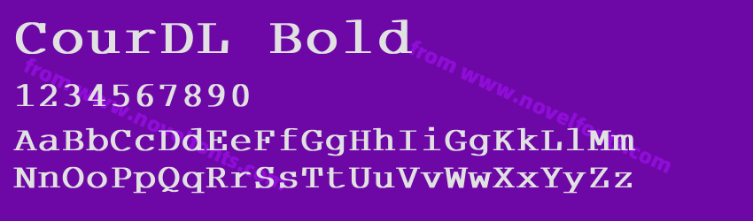 CourDL BoldPreview