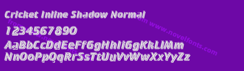Cricket Inline Shadow NormalPreview