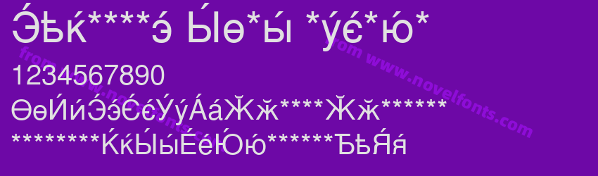 Cyrillic Sans MediumPreview