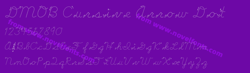 DMOB Cursive Arrow DotPreview