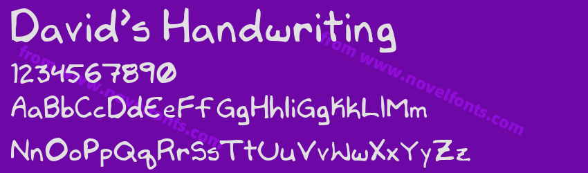 David's HandwritingPreview