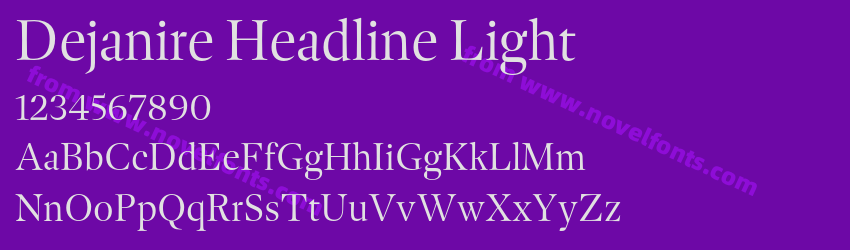 Dejanire Headline LightPreview