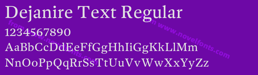 Dejanire Text RegularPreview