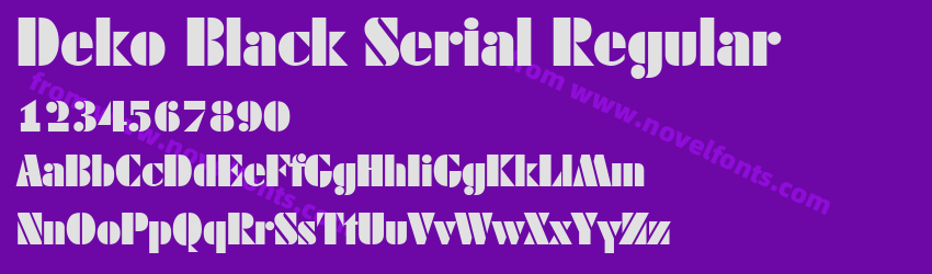 Deko Black Serial RegularPreview