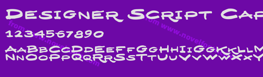 Designer Script Caps PDFPreview