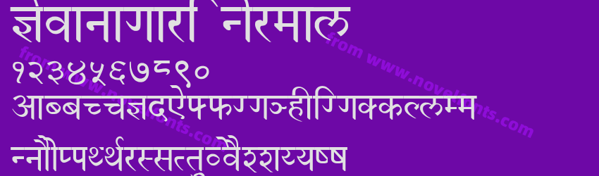 Devanagari NormalPreview