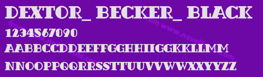 Dextor_ Becker_ BlackPreview