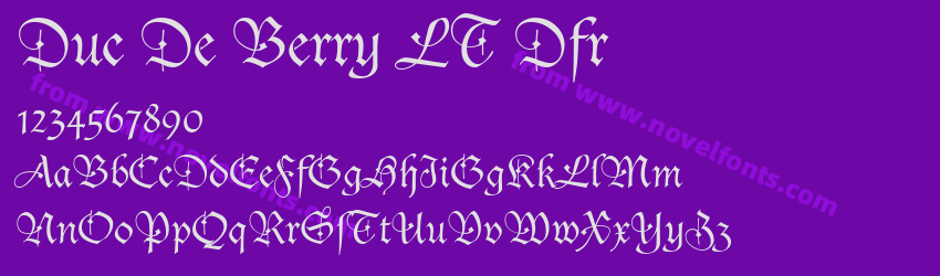 Duc De Berry LT DfrPreview