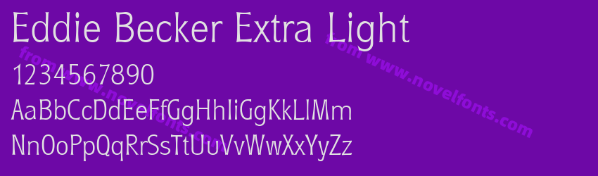 Eddie Becker Extra LightPreview