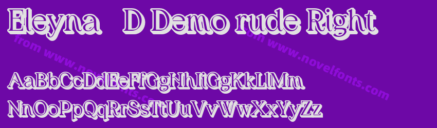 Eleyna 3D Demo rude RightPreview