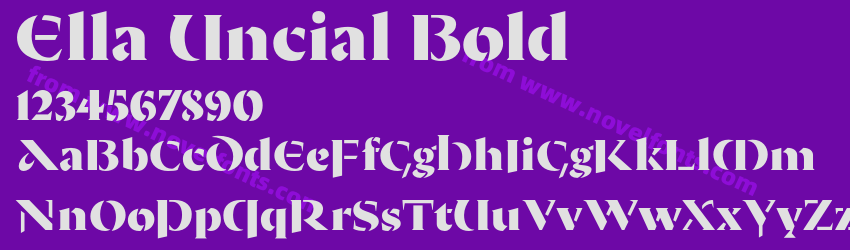 Ella Uncial BoldPreview