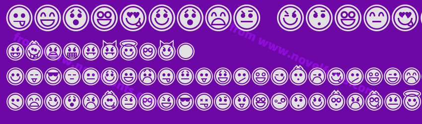 Emoticons OutlinePreview