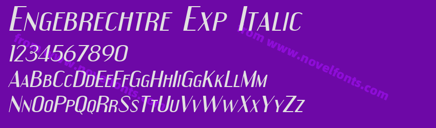 Engebrechtre Exp ItalicPreview