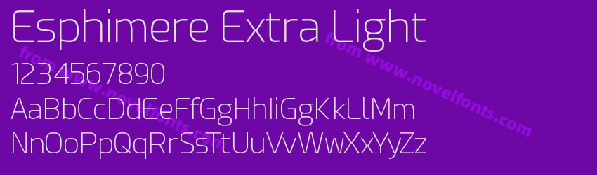 Esphimere Extra LightPreview