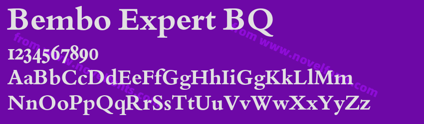 Bembo Expert BQPreview