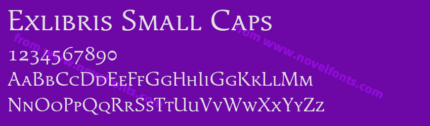 Exlibris Small CapsPreview