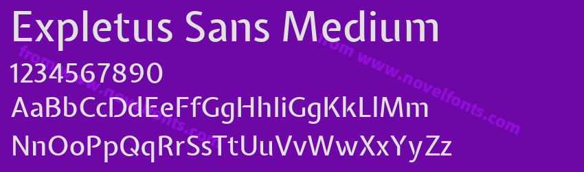 Expletus Sans MediumPreview