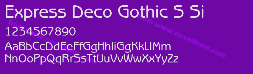 Express Deco Gothic SSiPreview