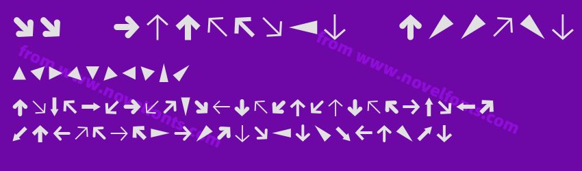 FF Dingbats Arrows OnePreview