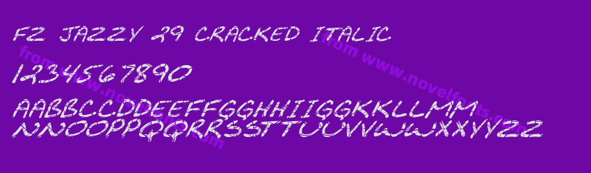 FZ JAZZY 29 CRACKED ITALICPreview