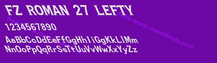 FZ ROMAN 27 LEFTYPreview