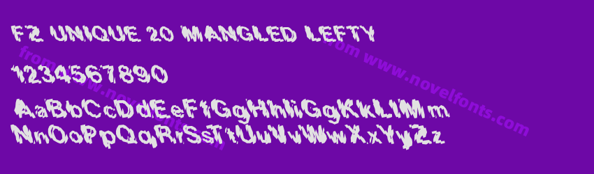 FZ UNIQUE 20 MANGLED LEFTYPreview