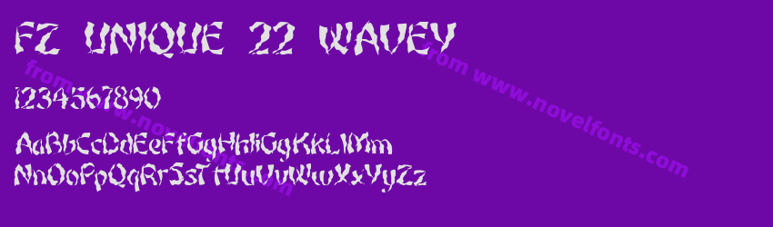 FZ UNIQUE 22 WAVEYPreview