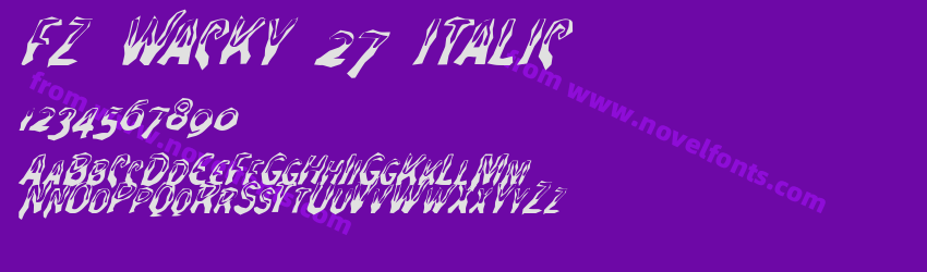 FZ WACKY 27 ITALICPreview