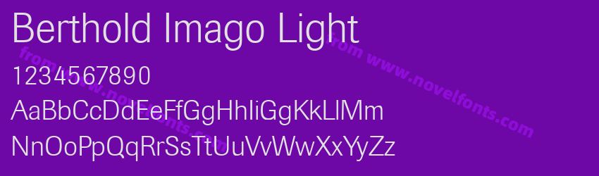 Berthold Imago LightPreview