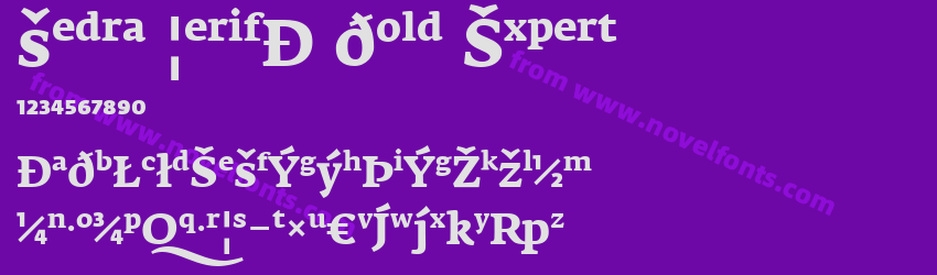 Fedra SerifA Bold ExpertPreview