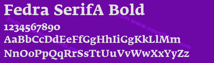 Fedra SerifA BoldPreview