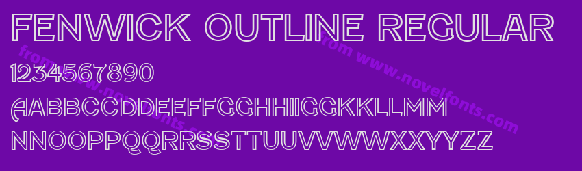 Fenwick Outline RegularPreview